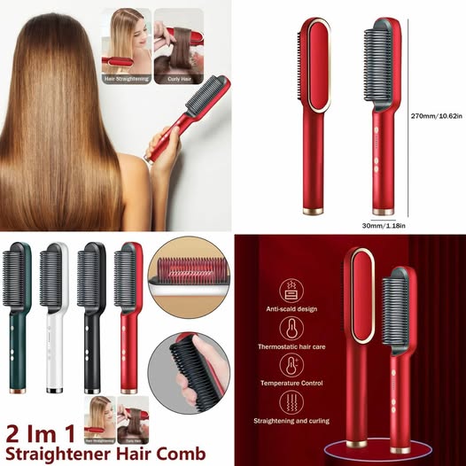 PEINE  ELECTRICO ALISADOR